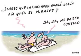 ¿Crees que la UCO averiguará algún día quién es M. Rajoy?
