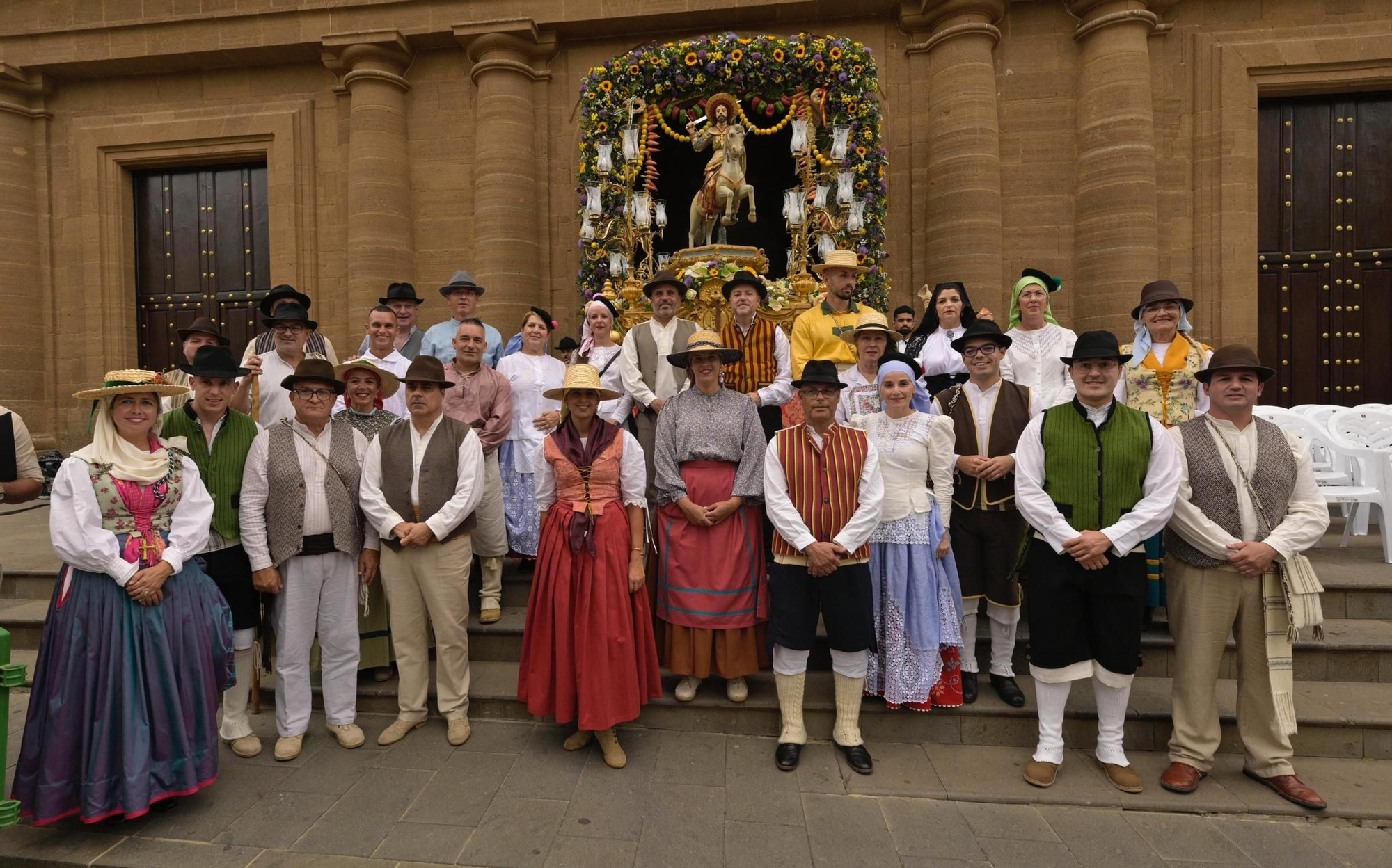 Romería Ofrenda a Santiago en Gáldar