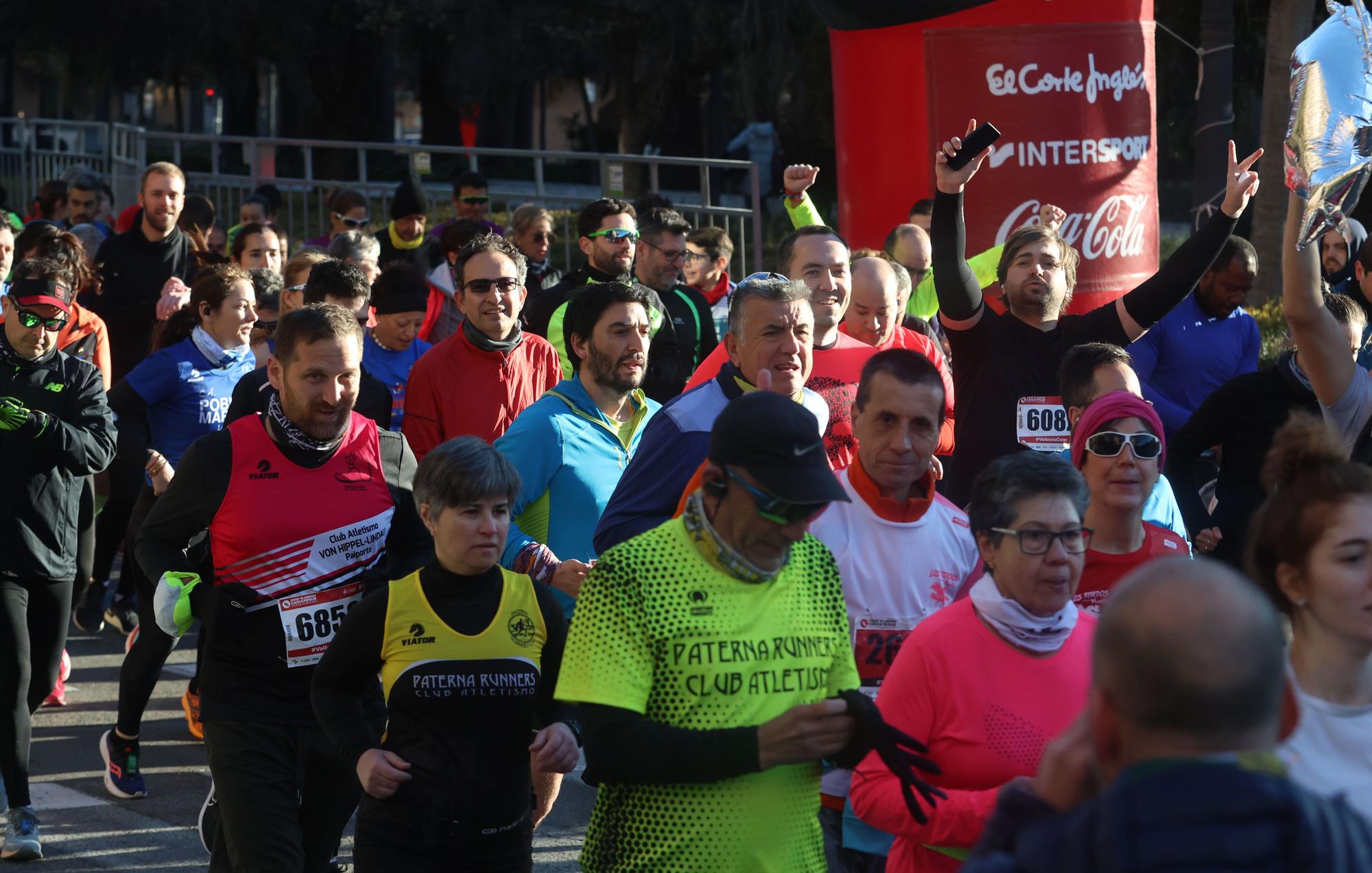 Explosión valencianista en la carrera Runners Ciudad de Valencia