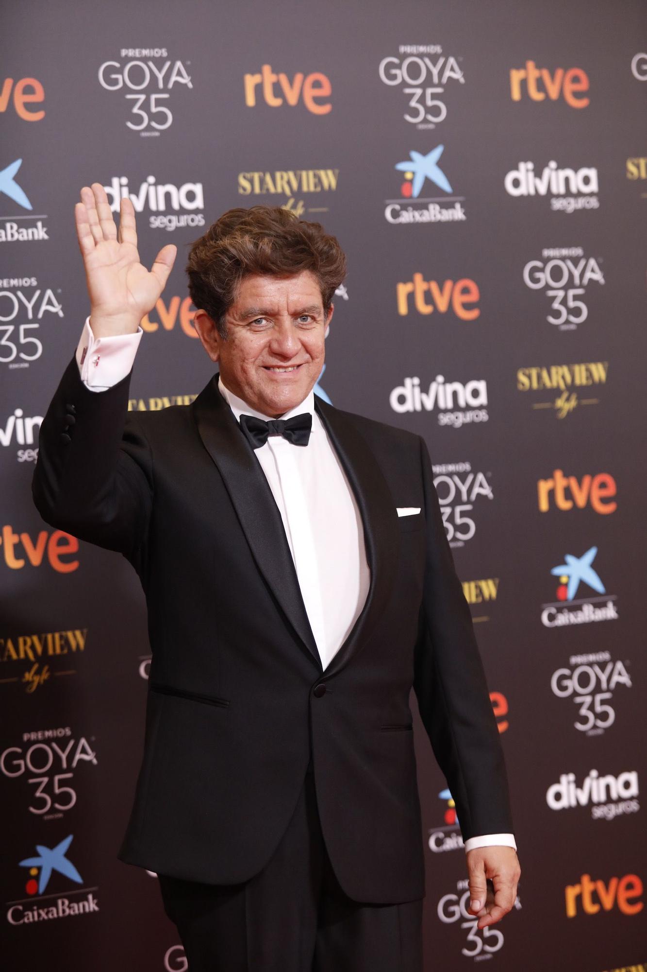 Alfombra roja de la gala de los Goya 2021 en Málaga