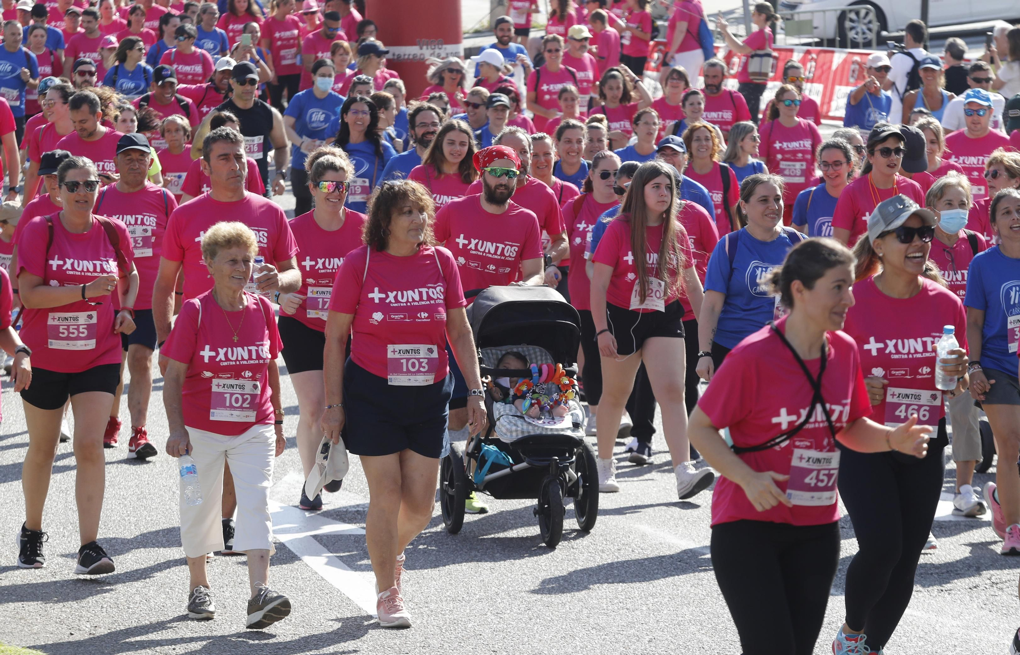 El Vigo solidario que clama contra la violencia de género