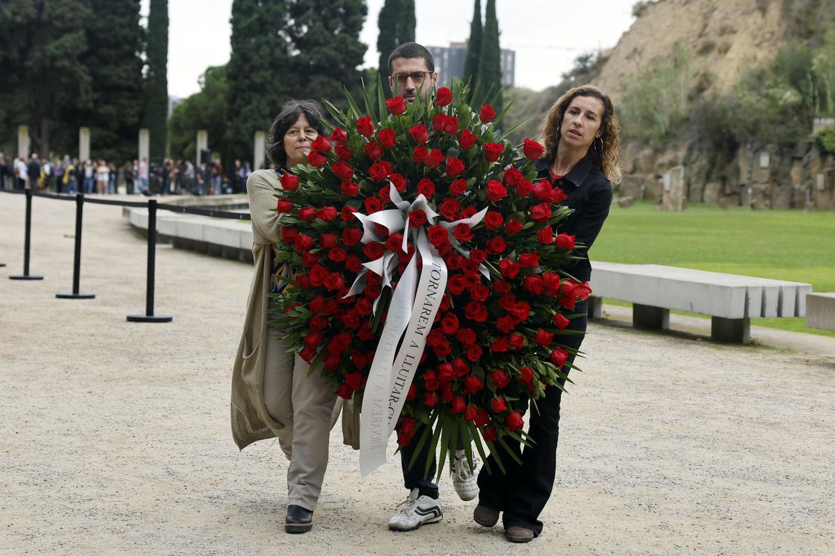 El catalanismo rinde homenaje a Lluis Companys
