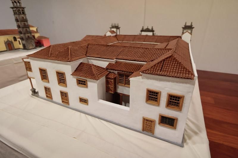 Maquetas de edificios históricos de La Laguna