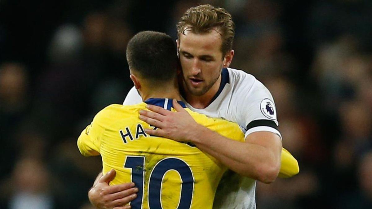 Hazard y Harry Kane estarán presentes hoy