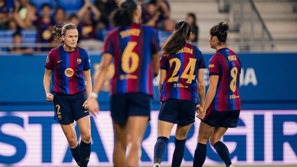 El Barça golea en su estreno liguero contra el Tenerife (5-0)