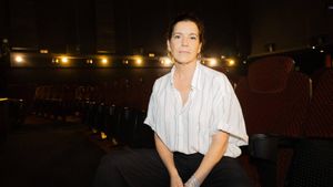 La actriz Laia Marull en el estreno de Las irresponsables.