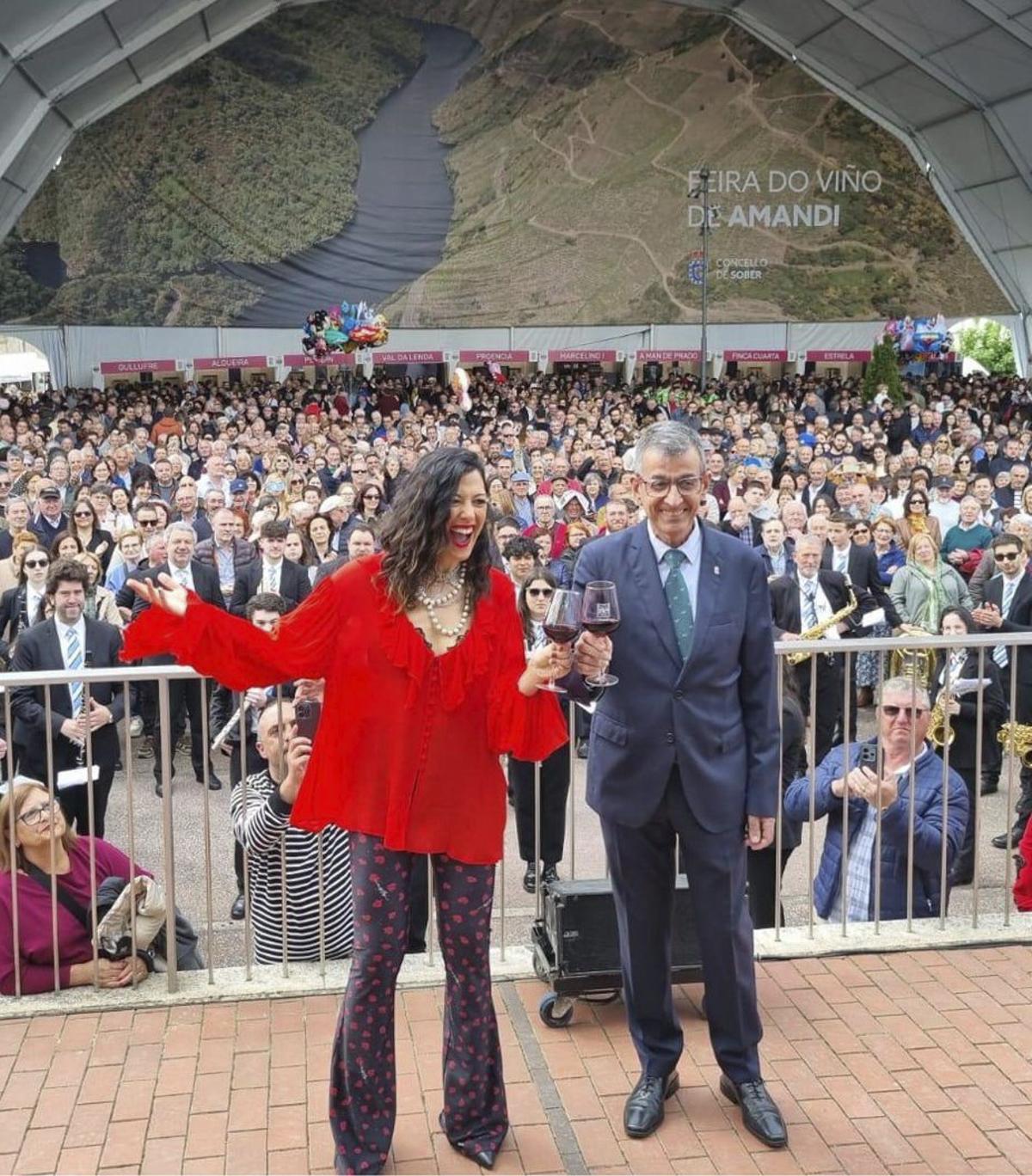 Anterior edición da Feira do Viño de Amandi.