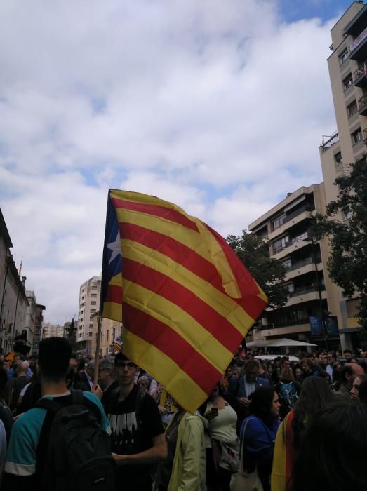 Concentracions a Girona en protesta per la sentència del procés