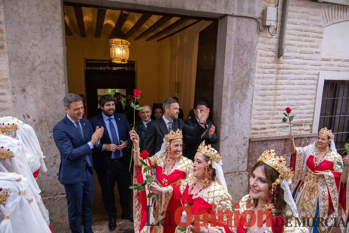 Desfile de Moros y cristianos y parlamento en las Fiestas de Caravaca