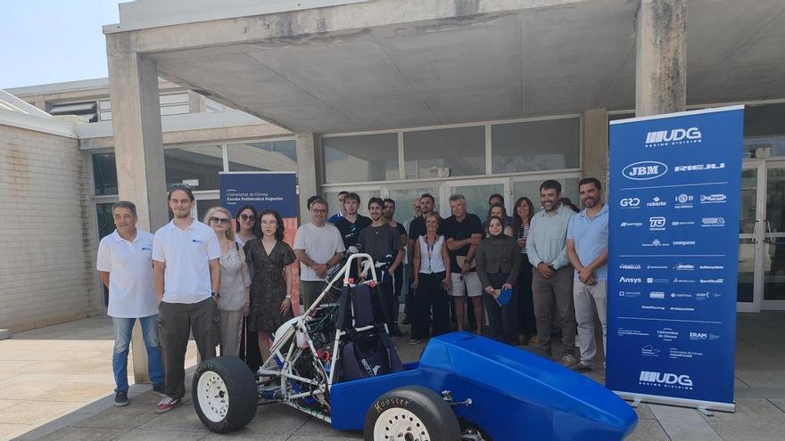 Vídeo | Presentació del monoplaça de l'equip UdG Racing Division que competirà a la Formula Student Spain