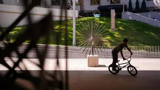 Un 'lifting' para rejuvenecer a Chillida, Torner y Subirachs: arranca la restauración del Museo al Aire Libre de la Castellana