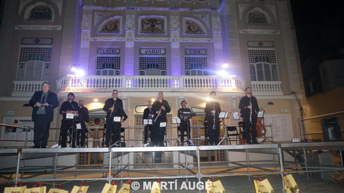 Un moment del concert d&#039;aquest dissabte