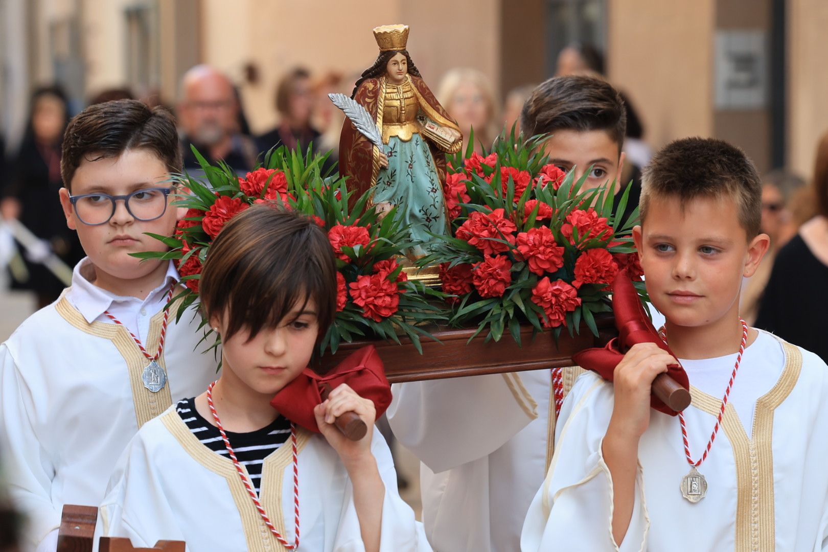 Galería de fotos de la procesión en honor a Santa Quitèria en las fiestas de Almassora