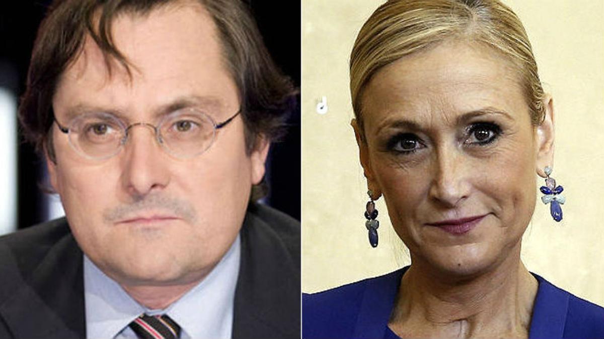 Francisco Marhuenda y Cristina Cifuentes.