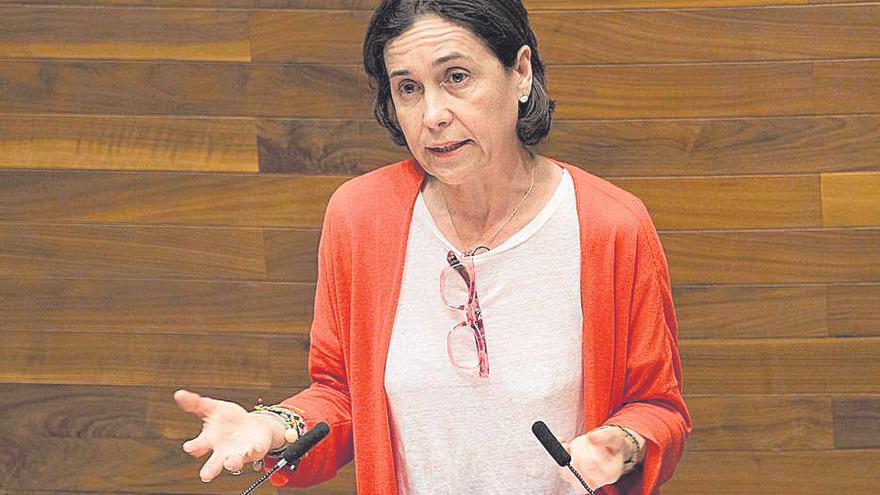 Dolores Carcedo, portavoz del_PSOE en la Junta.