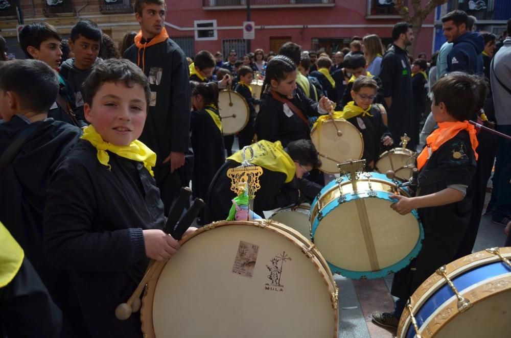 Tamborada infantil 2018 en Mula