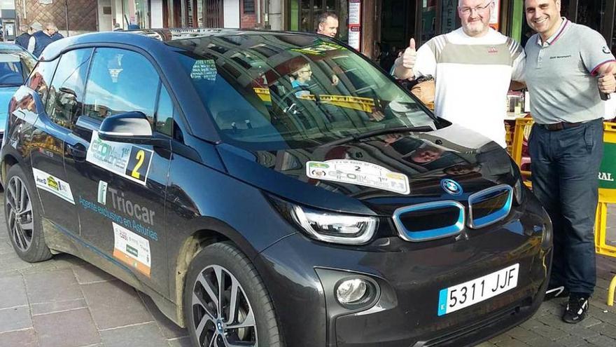 El BMW i3 de Triocar gana el Eco-Rally de Llanes