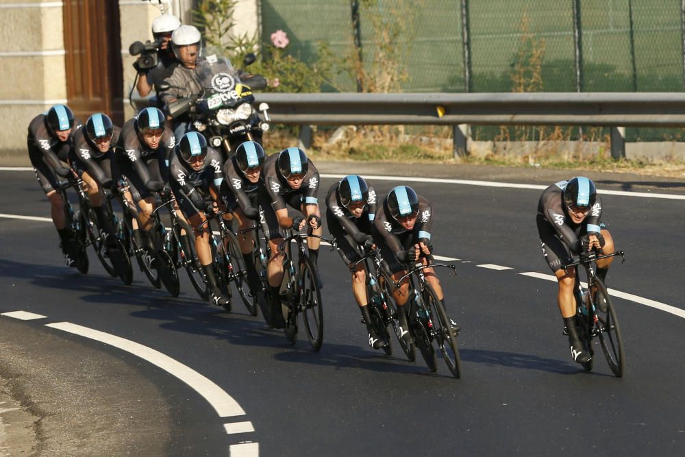 La primera etapa de la Vuelta 2016, en imágenes