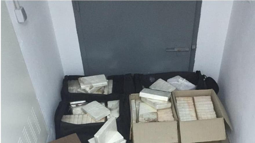 Cae una banda de narcotraficantes con 160 kilos de cocaína