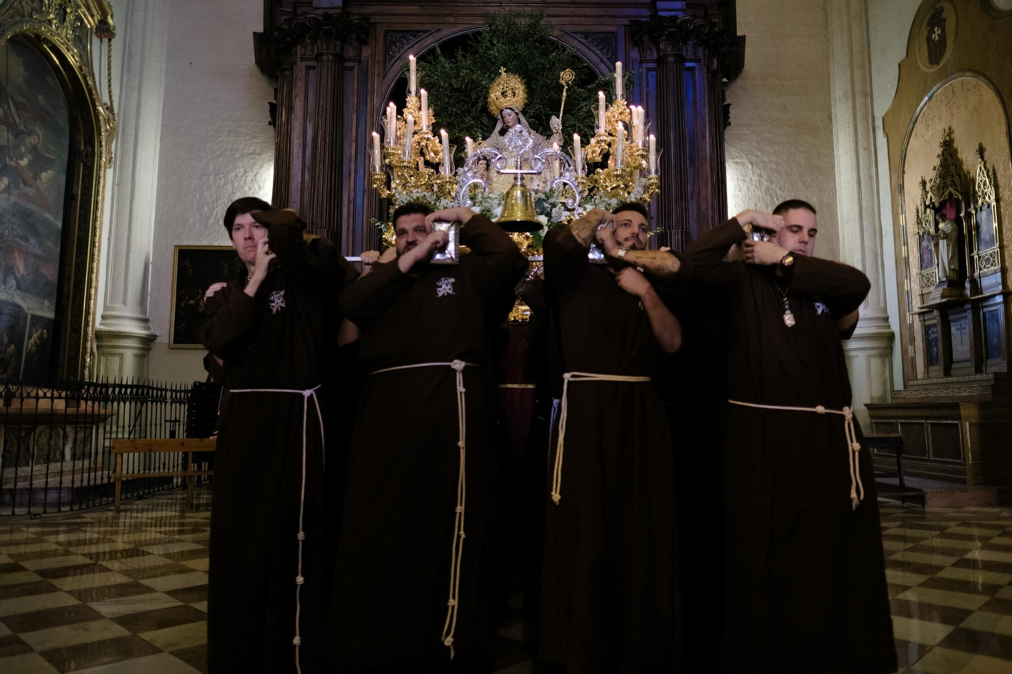 Procesión de la Divina Pastora de Málaga por su Coronación Canónica