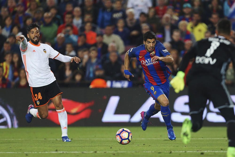 El Barcelona - Valencia, en imágenes