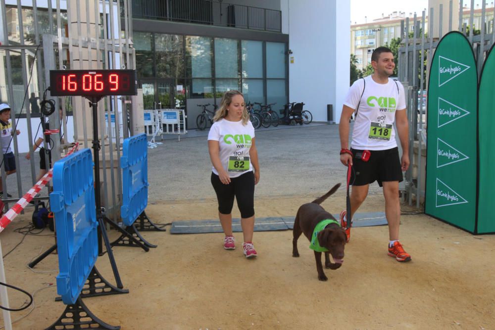 El Parque Huelin ha acogido la primera edición de un evento destinado a las mascotas y a sus dueños, con carreras en diversas categorías, actividades gratuitas y numerosos stands