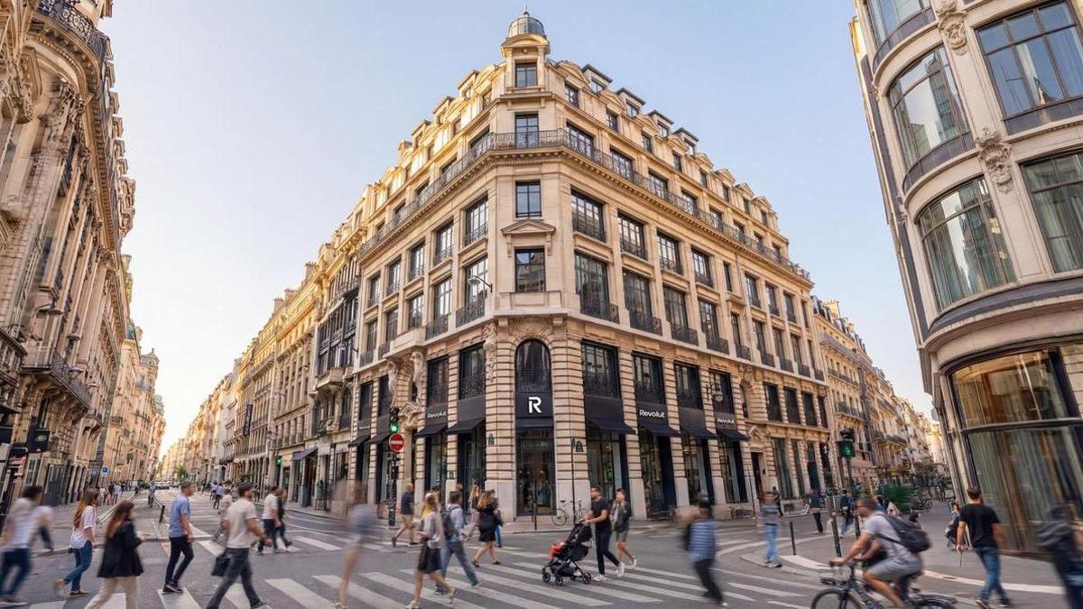 Sede de Revolut en Europa Occidental, situada en París