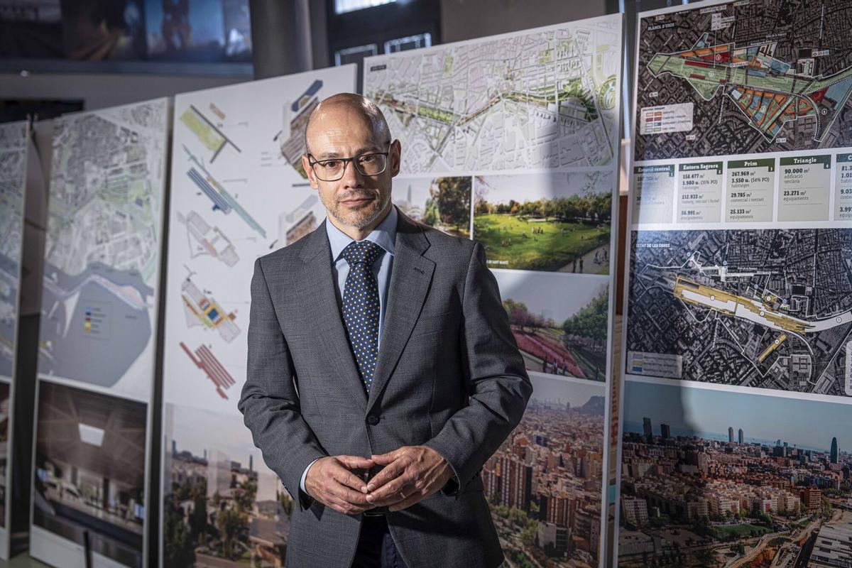 Barcelona 07/09/2025 Barcelona. Entevista Luis Ubalde, responsable Oficina técnica Rodalies. AUTOR: MANU MITRU