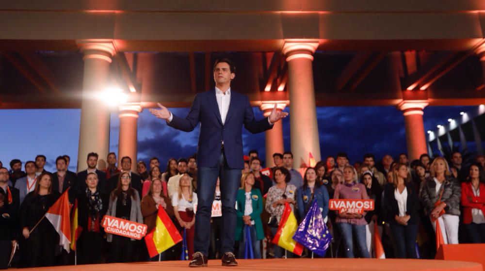 Cierre de campaña de Ciudadanos en València