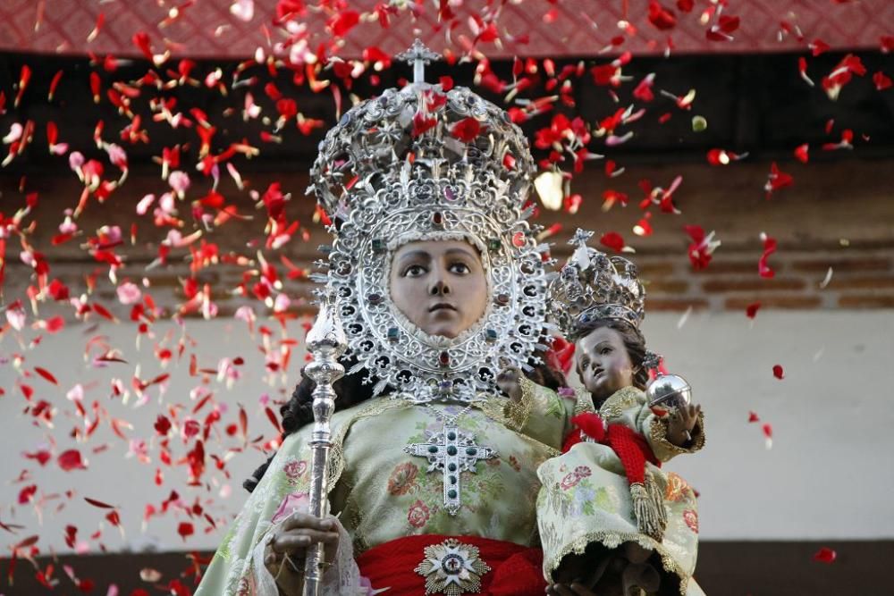 La Virgen de la Fuensanta vuelve a su santuario