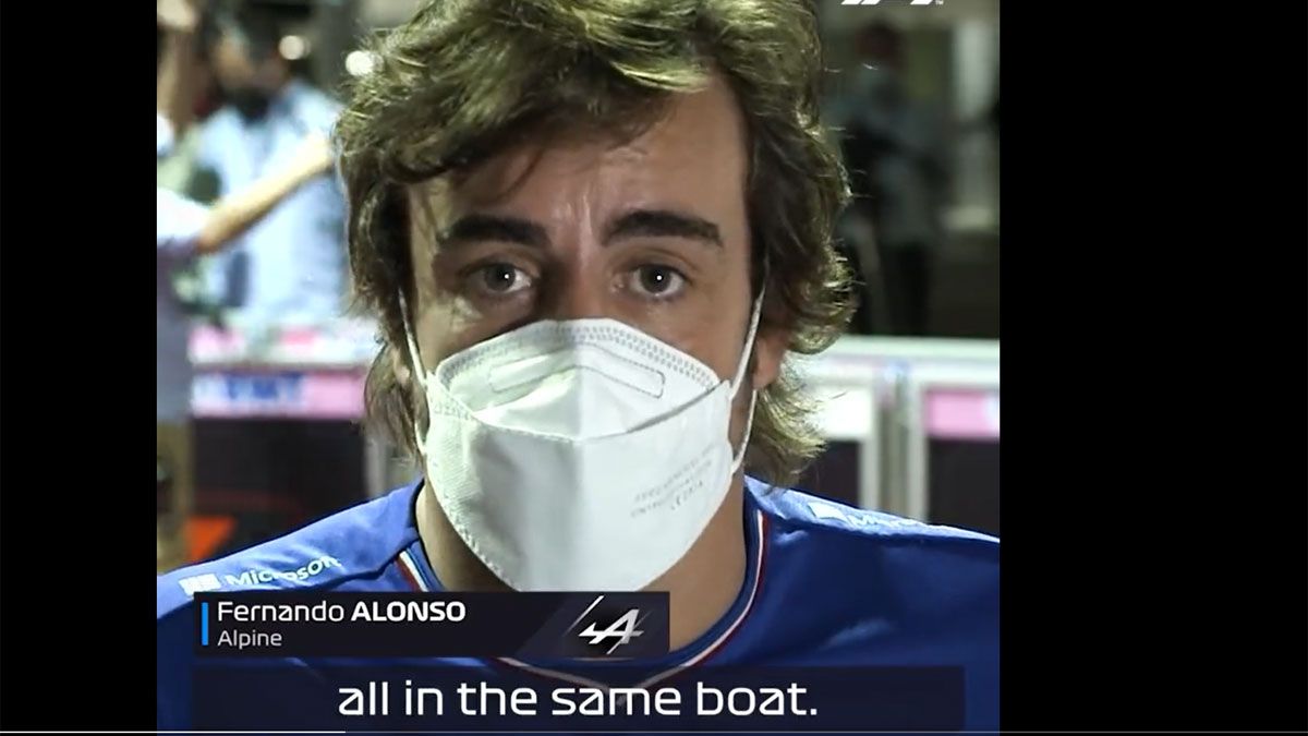 Alonso participa en la campaña pro vacunación