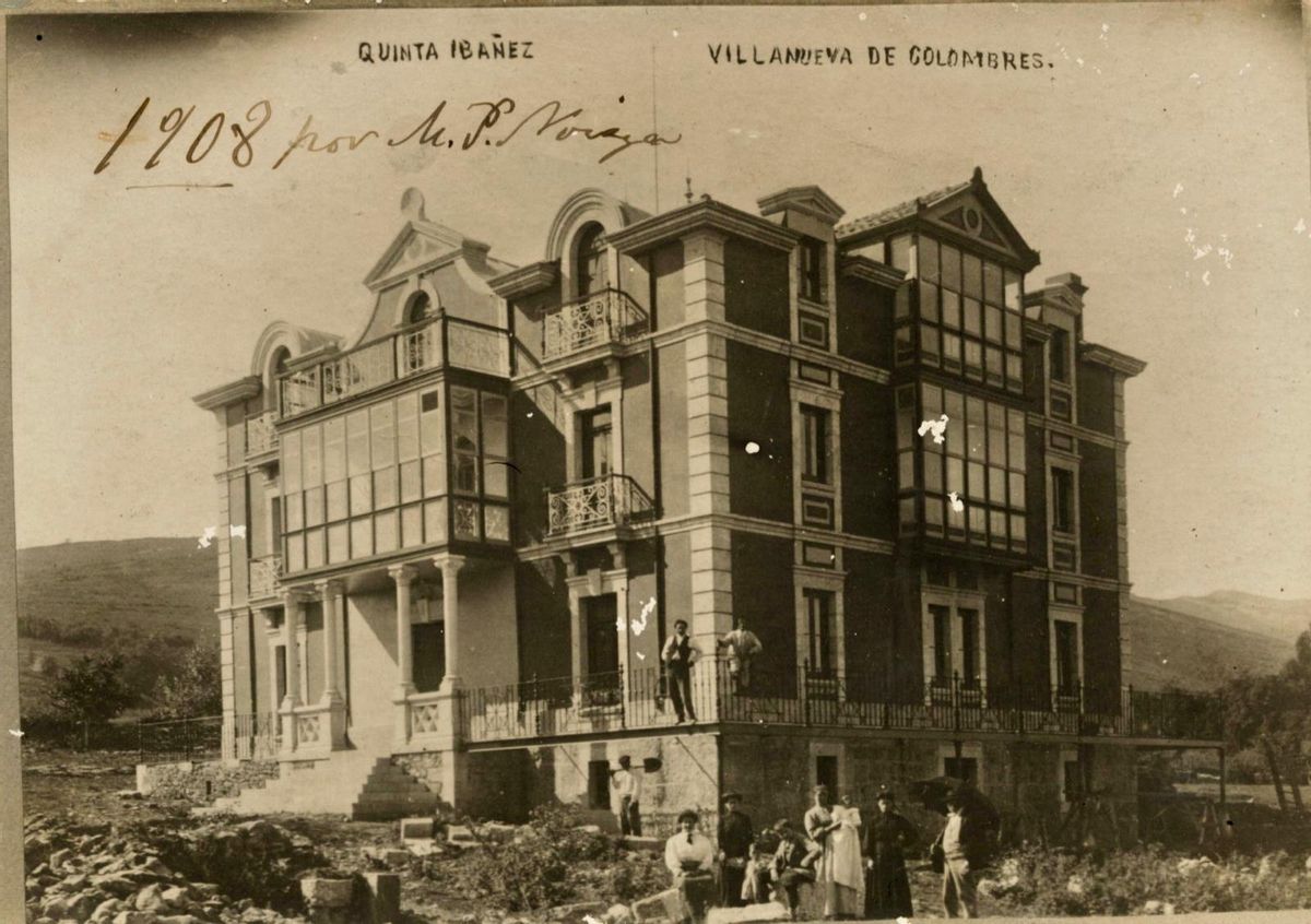 Quinta Ybáñez en 1908.
