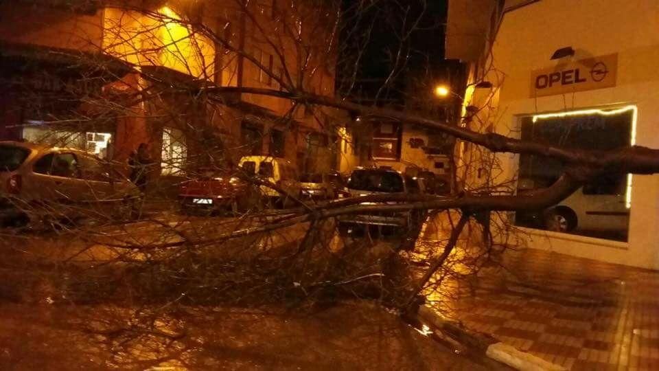 El temporal de lluvia, a su paso por la Safor.