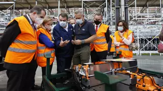 Caballero celebra la modificación de las bases del Perte para que Stellantis pueda transformar su planta