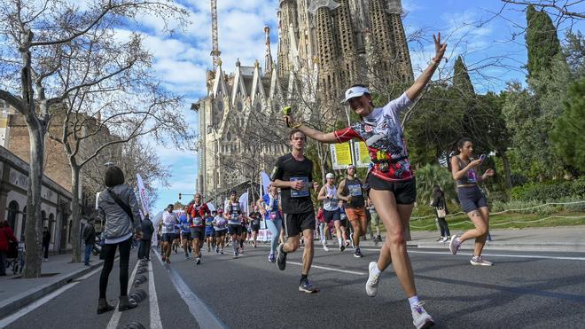 La Maratón de Barcelona 2023 en imágenes