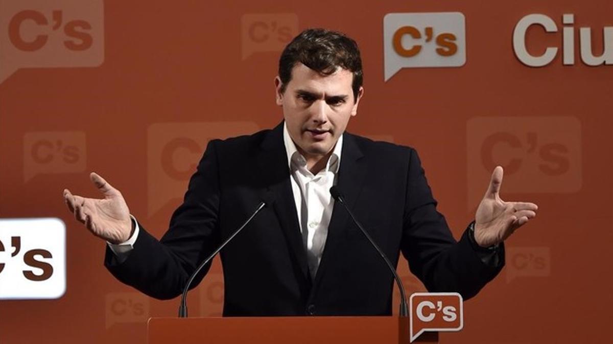 Albert Rivera, líder de Ciudadanos