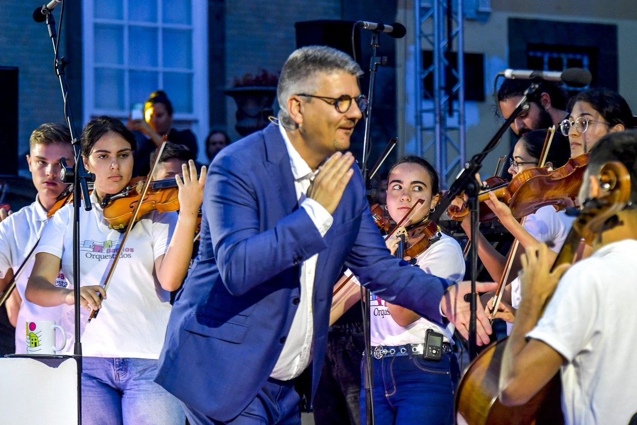 José Brito en el pregón de las Fiestas Fundacionales 2022 de Las Palmas de Gran Canaria