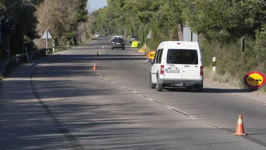 Los vecinos denuncian nuevas actuaciones en la carretera de El Saler