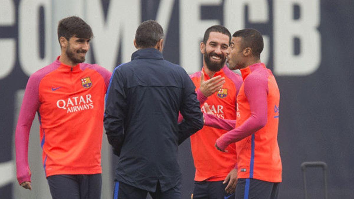 Así ha entrenado el Barça antes de enfrentarse al Valencia