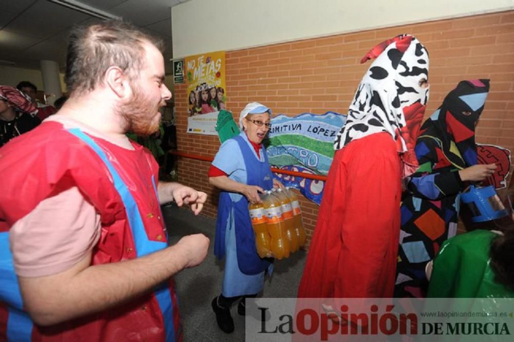 Los tambores de Moratalla llegan al colegio Primitiva López