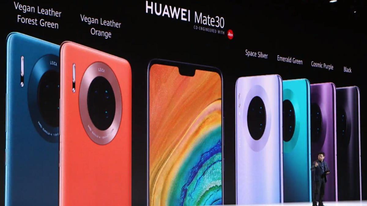 Así es el nuevo Huawei Mate 30