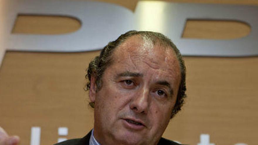 José Joaquín Ripoll tras una ejecutiva provincial del PP