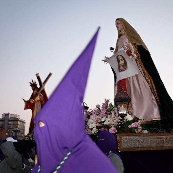 Procesión del Encuentro en Gijón