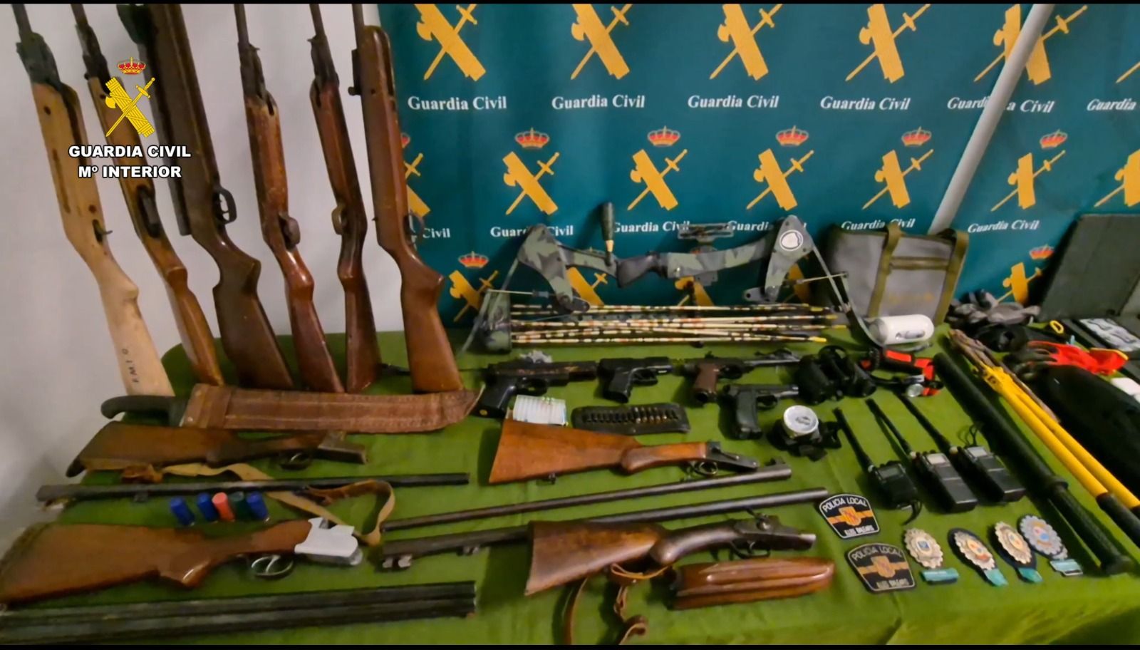 FOTOS | Detenidos cinco miembros de una banda que desvalijó numerosas viviendas en Mallorca