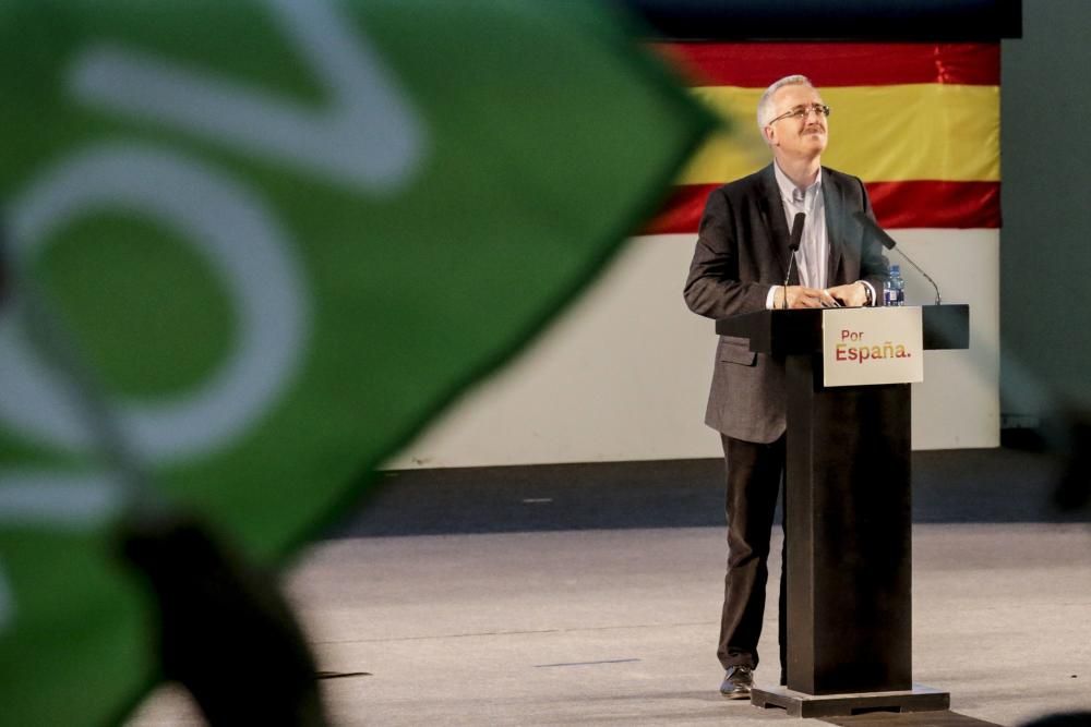 Apertura de campaña de Vox en el Calatrava, en Oviedo