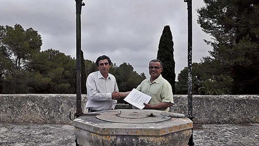 Francesc Mestre y Josep Bauzá sellan el pacto en Sant Joan