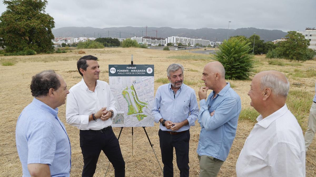 Comienza la obra de la zona verde de Poniente-Miralbaida: así sera el nuevo parque que agrandará el anillo verde