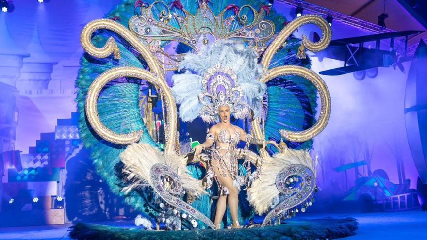 Zuleima Hernández reina en el Carnaval de Puerto del Rosario