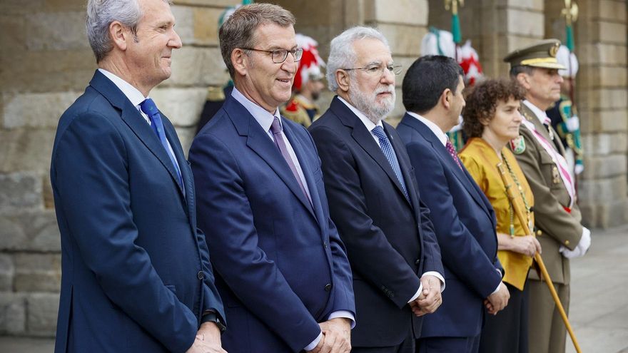 Rueda apela en la Ofrenda al Apóstol al &quot;bien común&quot; tras el 23J: &quot;Nada puede estar por encima de lo que une a los españoles&quot;