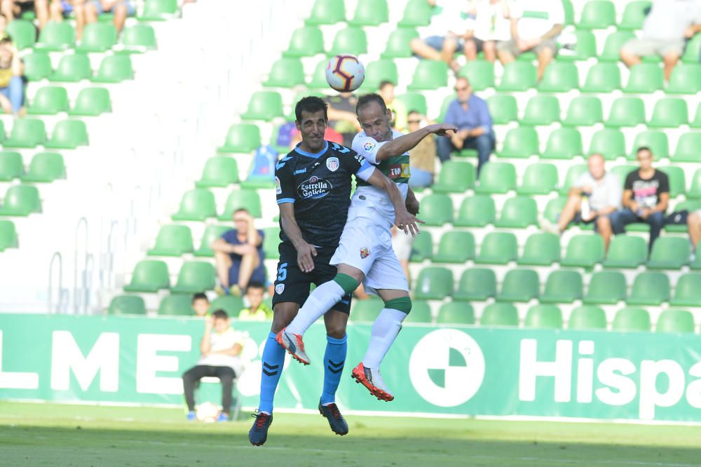 La victoria del Elche ante el CD Lugo en imágenes